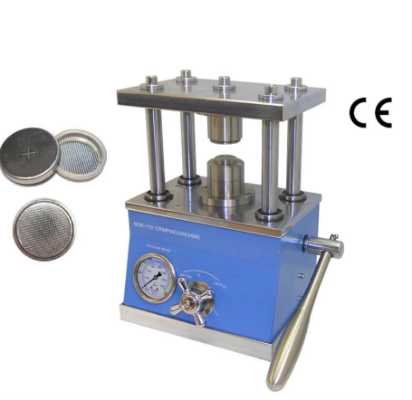 hydraulic crimping machine for coin cell