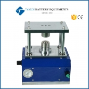 Lab Pneumatic Button Battery Electrode Crimping Machine For Coin Cell Assembly 