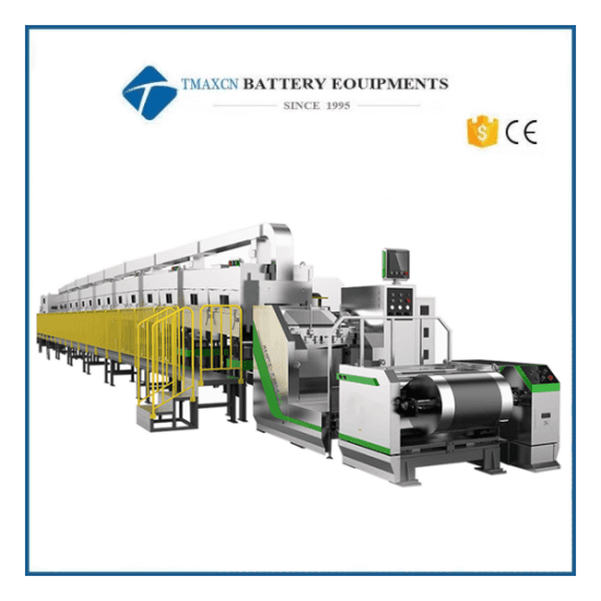 Prismatic Battery Double Sides Slot Die Coater Machine With Winding & Unwinding System