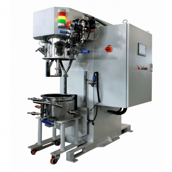 Laboratory Prismatic Cell Mixer Planetary Dispersed Battery Vacuum Mixing Machine