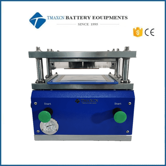 Pneumatic Electrode Die Cutter Cutting Notching Machine with A Pair Die for Pouch Cell Research - MSK-180S