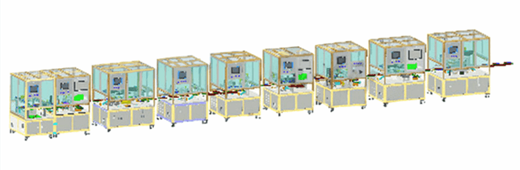 Polymer Battery Pack Assembling Line Polymer Battery Pack Assembling Line