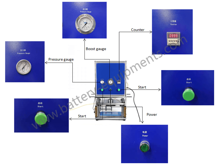 pouch cell die cutter pouch cell die cutter