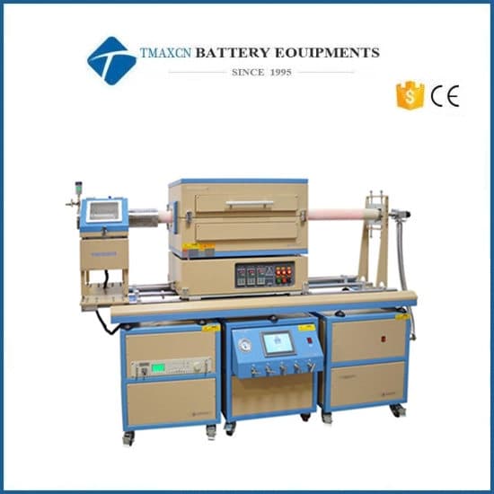 1200C Single Heating Zone Rotary PECVD Tube Furnace (60 Mm OD)