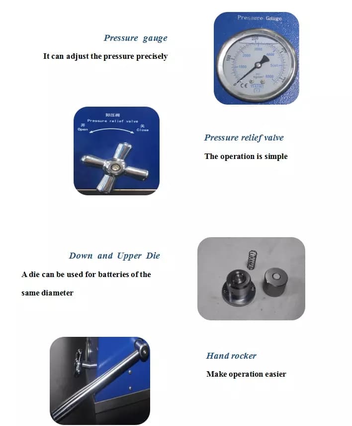 crimping machine for coin cell crimping machine for coin cell