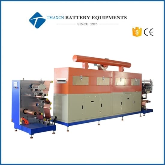 Large 3 Rollers Battery Electrode Film Intermittent Coating Machine for Pilot Production Line