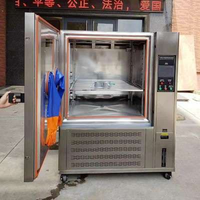 Programmable Temperature and Humidity Test Chamber With Gloves
