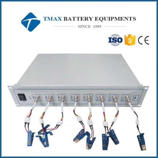 5V5mA Small Current Battery Tester System Adjustable Cell Holders & Software
