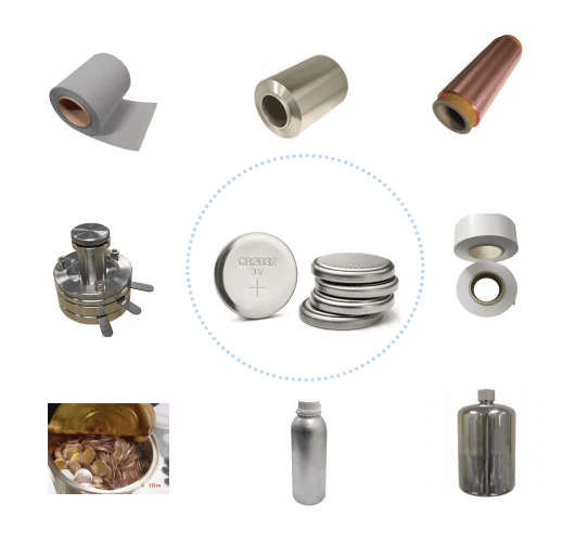 Coin Cell Raw Materials Coin Cell Raw Materials