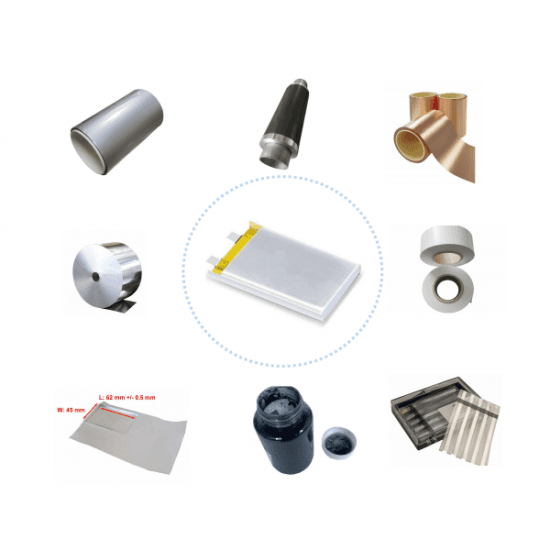 Pouch Cell Lab Set Up Chemical Raw Materials For Lithium Battery Making Research