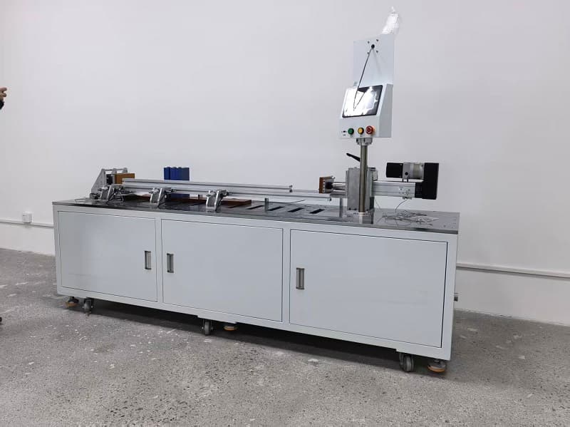 Prismatic Cell Stacking and Compression Machine