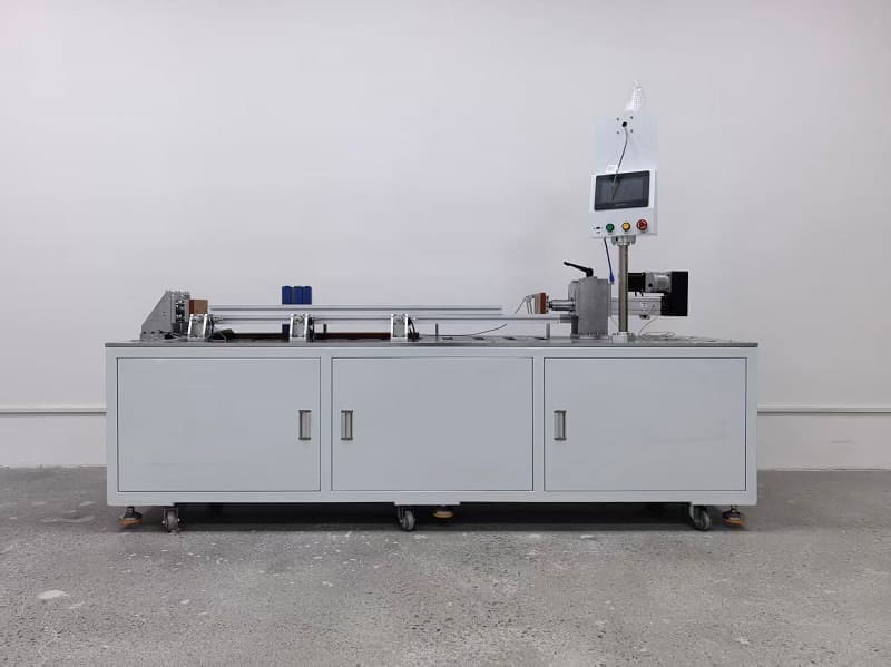 Prismatic Cell Stacking and Compression Machine