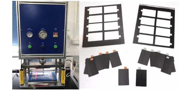 Semi-automatic Pouch Cell Battery Electrode Die Cutting Machine