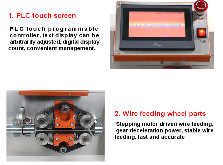 PLC touch screen