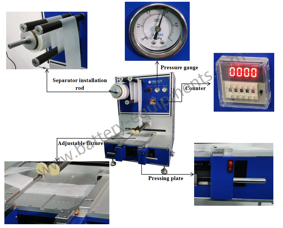 battery semi-auto stacker