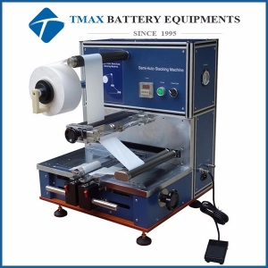 pouch cell stacking machine