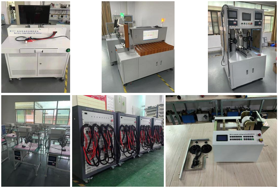 18650 pack assembly line