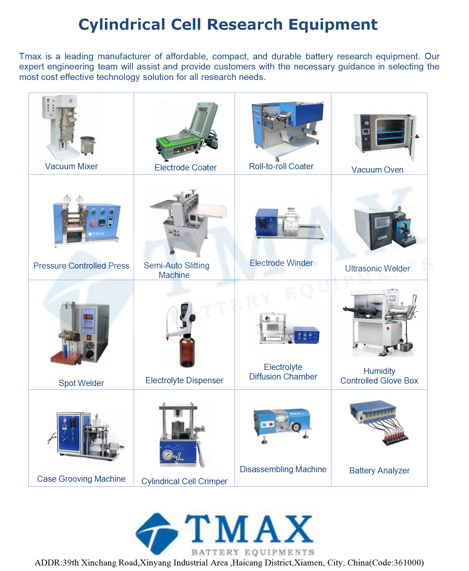 cylindrical cell making machine