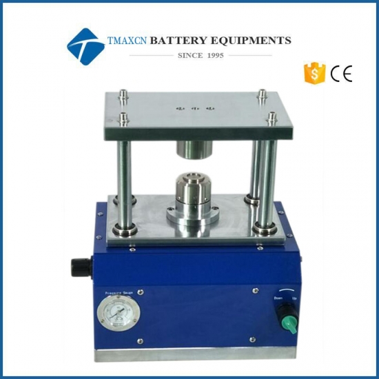 Pneumatic Coin Cell Electrode Crimper Crimping Machine for Lithium Battery  Laboratory Research suppliers,manufacturers,for sale