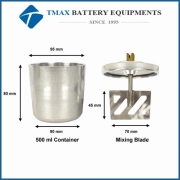 Desk-Top Stepless Speed Variation Vacuum Mixer For Li-ion Battery Research