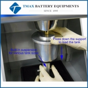 Desk-Top Stepless Speed Variation Vacuum Mixer For Li-ion Battery Research