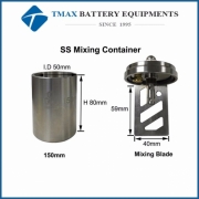 Desk-Top Stepless Speed Variation Vacuum Mixer For Li-ion Battery Research