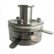 Coin Cell Three-Electrode Split Test Cell with Pressure Gauge