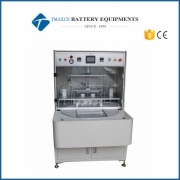 Turntable type vacuum sealing machine for lithium ion pouch battery 