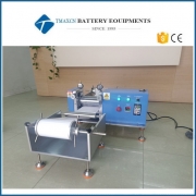Roll to Roll Rolling Press for Battery Electrodes with Feeding and Winding Devices 