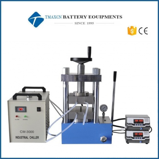 30T 300℃ Lab Manual Double Plate Hydraulic Hot Press Machine  suppliers,manufacturers,for sale