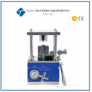 Lab Hydraulic Crimping Machine for 32650, 26650, 21700, 18650, AA and AAA Cylindrical Cases 