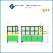 5V20A 64 Channel Pouch Cell Hot Press Pressure Formation Machine