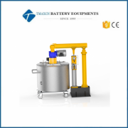 Slurry Feeding System Turnover Bucket and Iron Removal Filter For Battery Coating Machine Feeding Special Equipment