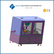 18650, 21700, 26650, 32650 Cylindrical Cell Semi Auto Bottom Welding And Grooving Two-In-One Machine