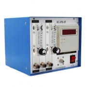 Lab 50W Plasma Cleaning Machine With Flow Meter And Pressure Gauge Head For Perovskite Solar Cell Research