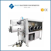 Lab Large Double-sided Four Stations Eight Ports Vacuum Glove Box 