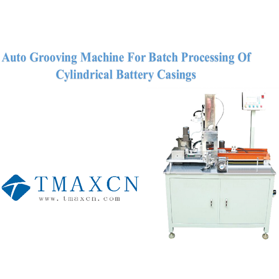 Cylindrical Cell Case Grooving Machine