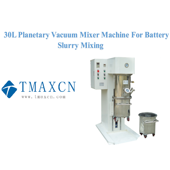 Cylindrical Cell Planetary Vacuum Mixing Machine