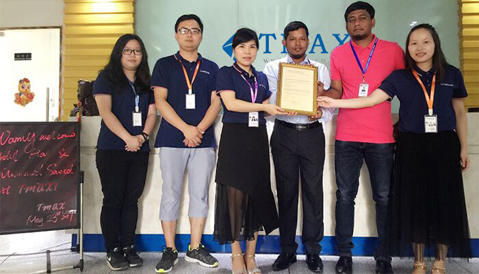 Business Visit from France